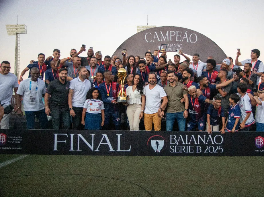 Bahia de Feira conquista o Baianão Série B 2025