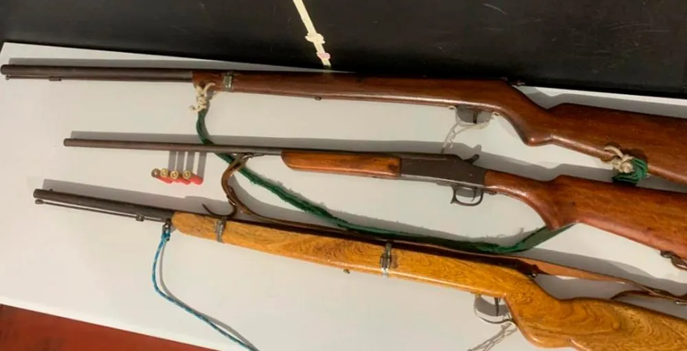 Homem é preso por posse ilegal de armas de fogo na zona rural de Boquira