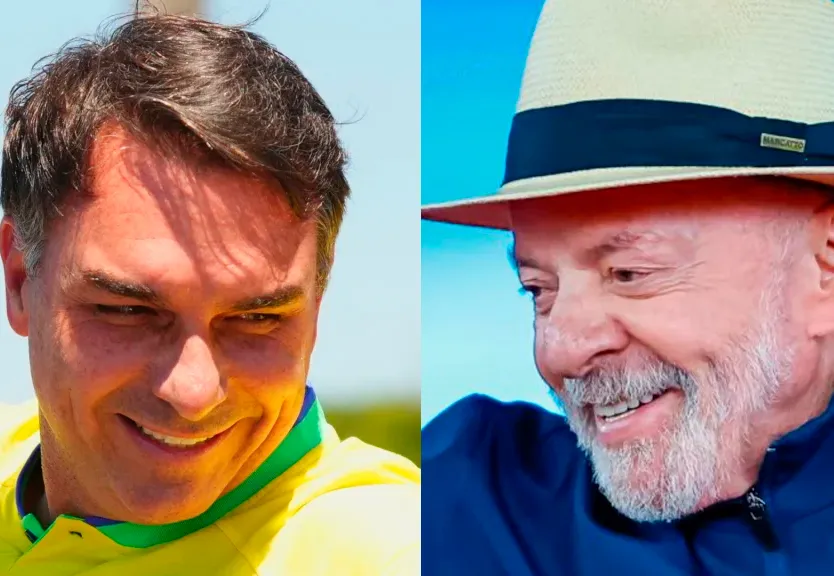 Quaest aponta empate técnico entre Flávio Bolsonaro e Lula no segundo turno, com 46% e 44%