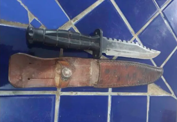 Homem é detido com faca durante festejos de São Pedro em Aracatu