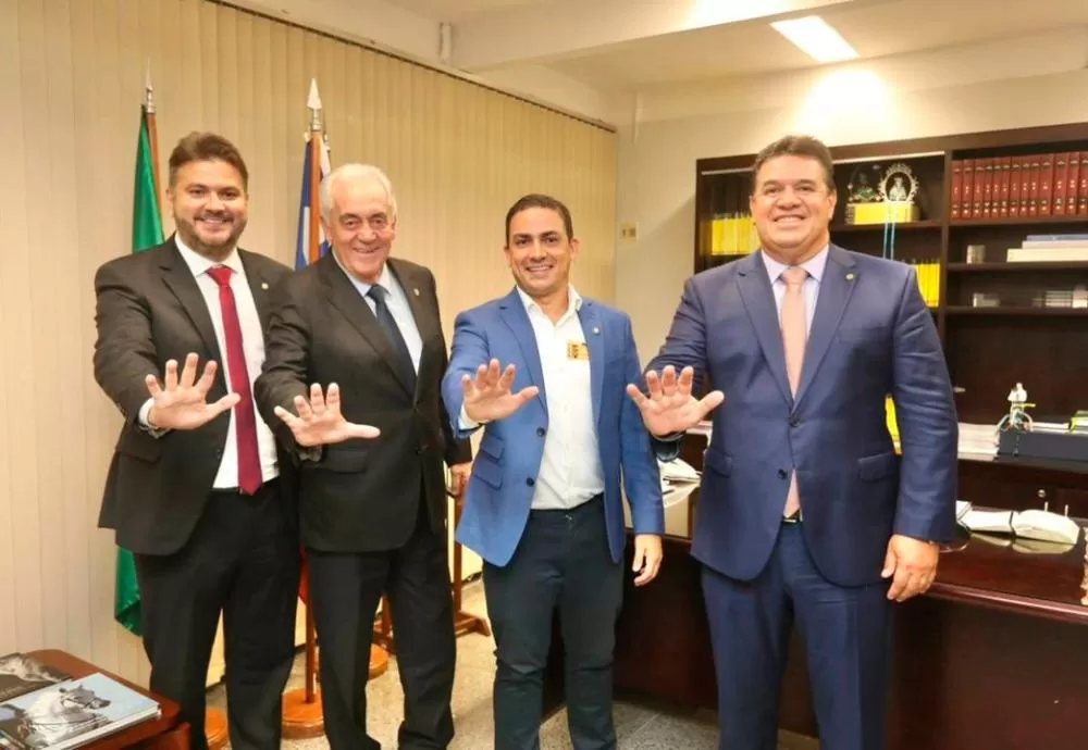 Deputado Marquinho Viana lidera comitiva em audiência em Brasília