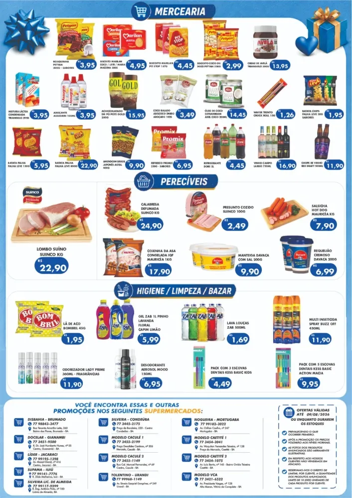 Ofertas do Mês dos Pais do Disbahia Supermercado