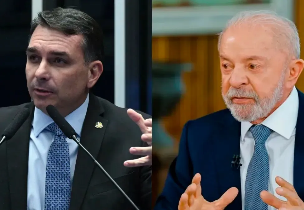 Pesquisa aponta empate técnico entre Flávio Bolsonaro (51,5%) e Lula (48,5%) na disputa presidencial