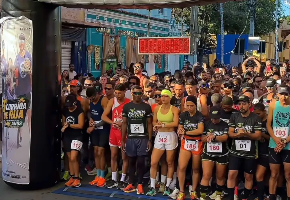3ª Corrida de Rua reúne atletas durante as comemorações dos 149 anos de Brumado