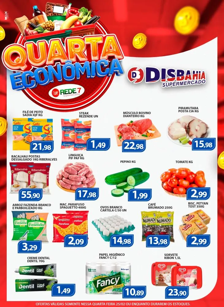 Economize na Quarta Econômica do Disbahia