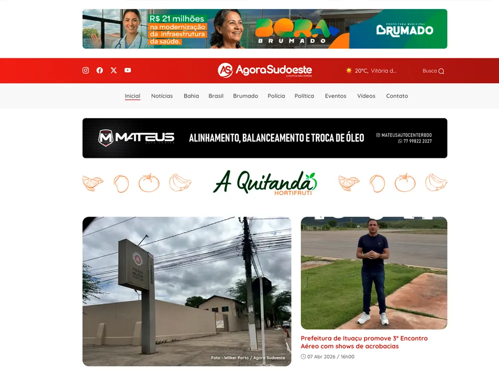 Agora Sudoeste ganha novo visual e recursos avançados para os leitores