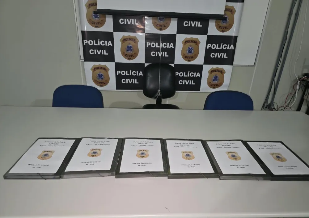 Operação Geodo prende cinco suspeitos de tráfico em Vitória da Conquista