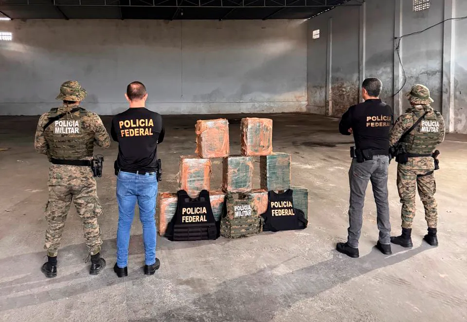 Forças Federal e Estadual da Segurança Pública apreendem 300kg de cocaína