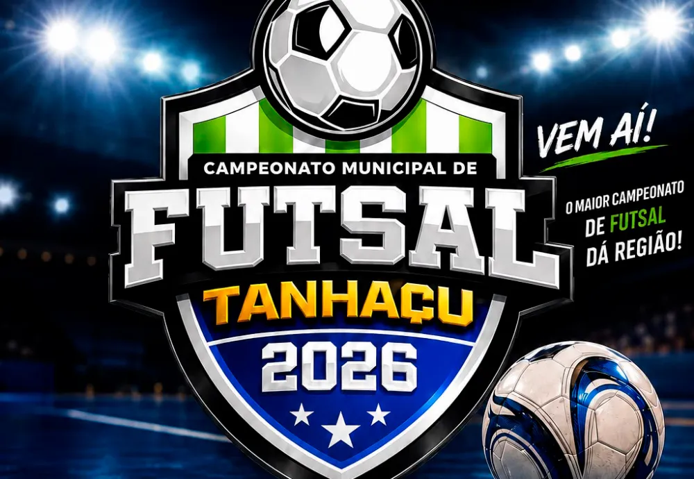 Campeonato Municipal de Futsal de Tanhaçu 2026 começa no dia 28 de agosto