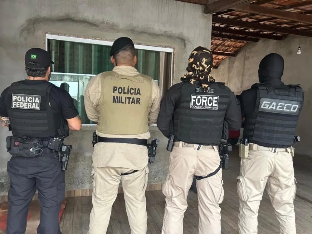 SSP, PF, MP e PM deflagram operação contra organização criminosa em Feira de Santana