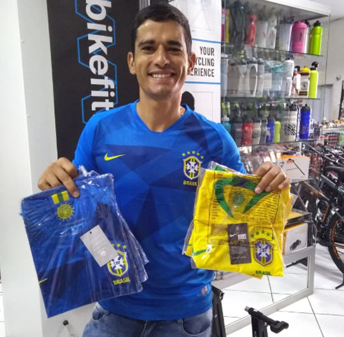Beto Bike Sports: venha conferir as lindas camisas da seleção brasileira 
