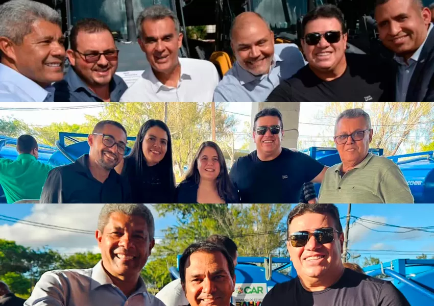 Marquinho Viana participa da entrega de equipamentos agrícolas para diversos municípios