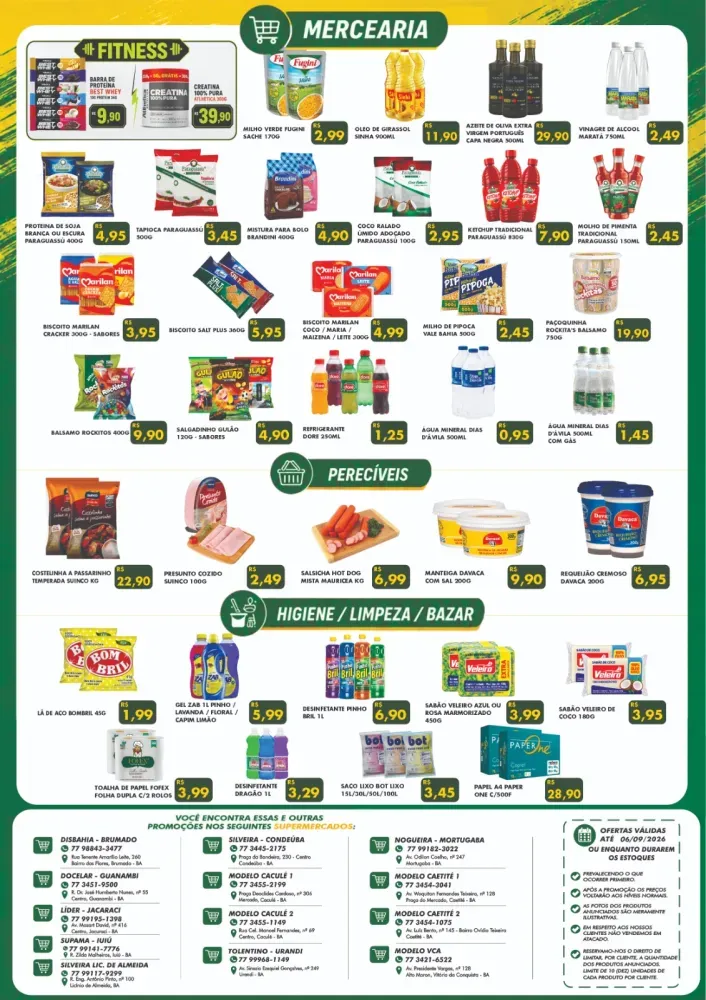 Ofertas da Independência do Disbahia Supermercado