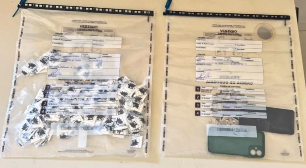 RONDESP apreende 190 papelotes de substância análoga à cocaína em encomenda em Bom Jesus da Lapa