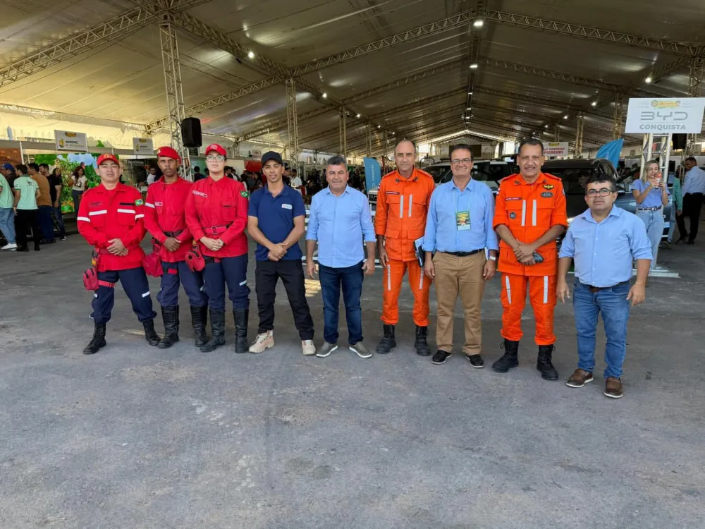 Corpo de Bombeiros vistoria e libera estrutura do IX Encontro de Produtores em Barra da Estiva