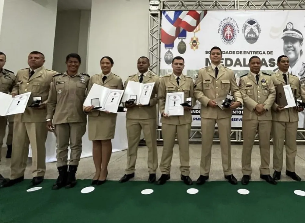 Polícia Militar realiza solenidade de entrega de medalhas em Bom Jesus da Lapa