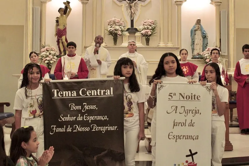 Festa do Padroeiro 2025: 5ª Noite da Novena reúne fiéis e celebração continua neste sábado (2)