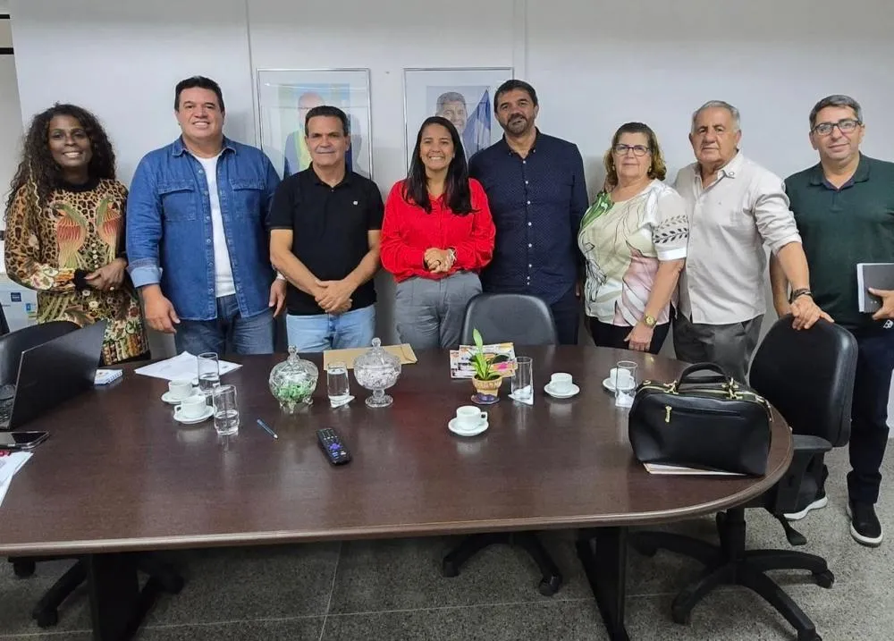 Deputado Marquinho Viana discute novos investimentos em educação com a secretária Rowenna Brito