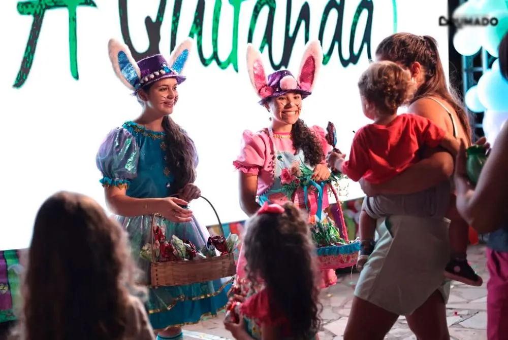 Páscoa Solidária reúne crianças e distribui ovos de chocolate em Brumado