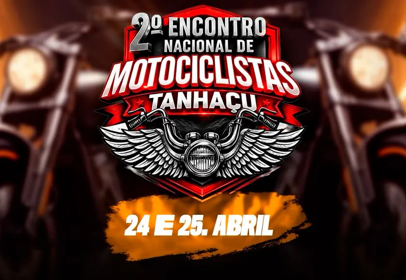 Tanhaçu recebe 2º Encontro de Motociclistas nos dias 24 e 25 de abril