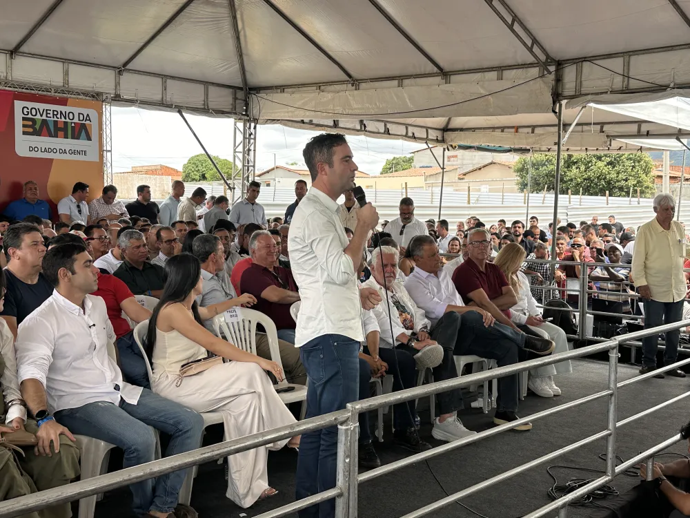 Jerônimo e Fabrício celebram autorização histórica para esgotamento sanitário e destacam avanço para Brumado