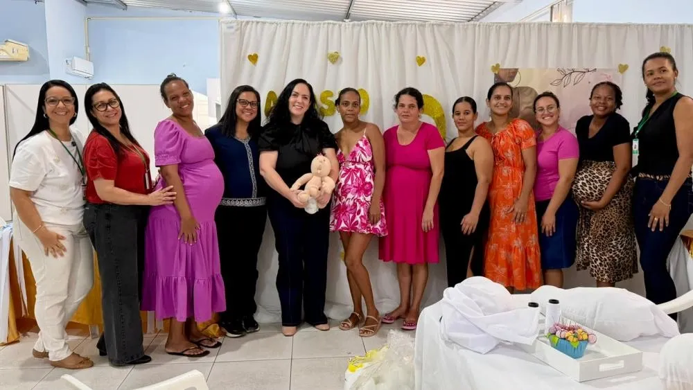 Brumado: CRAS Irmã Dulce celebra Agosto Dourado com orientação e oficina para gestantes acompanhadas pelo PAIF
