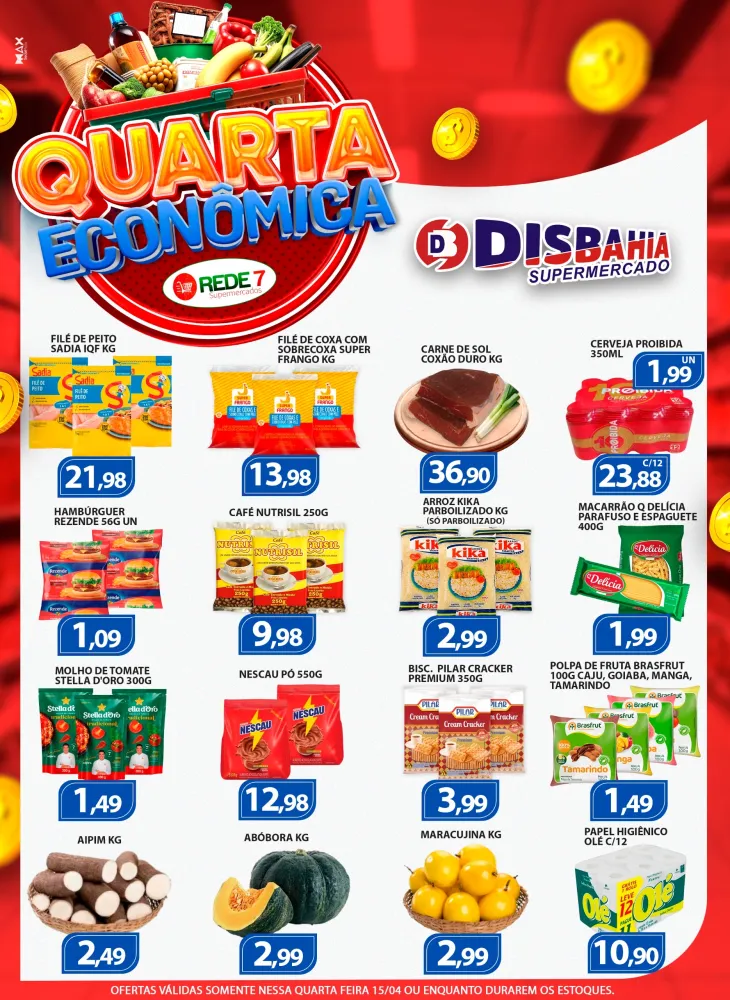Economize na Quarta Econômica do Disbahia