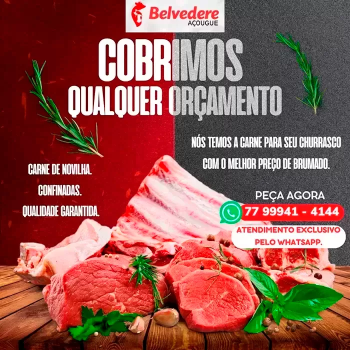 Belvedere Açougue: A melhor escolha para seu Churrasco em Brumado