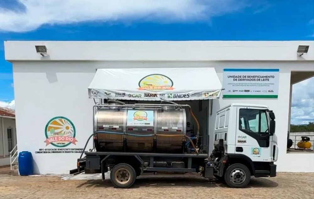 Leite da agricultura familiar é transformado em novos produtos no laticínio de Caturama