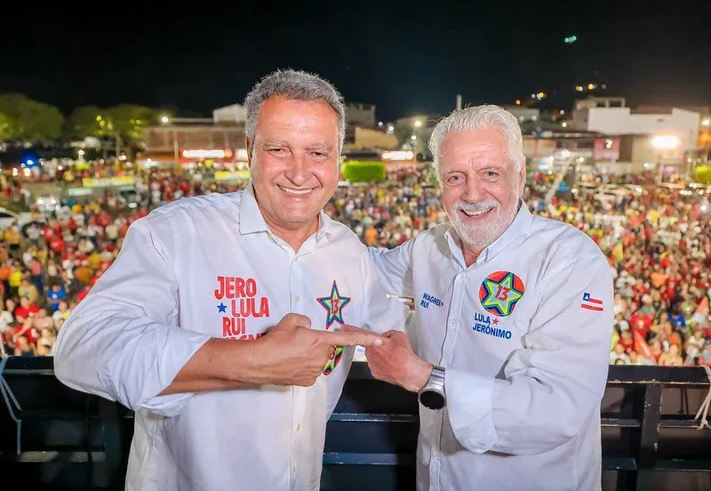 Rui Costa e Jaques Wagner aparecem na liderança da disputa pelo Senado na Bahia, aponta AtlasIntel/A TARDE