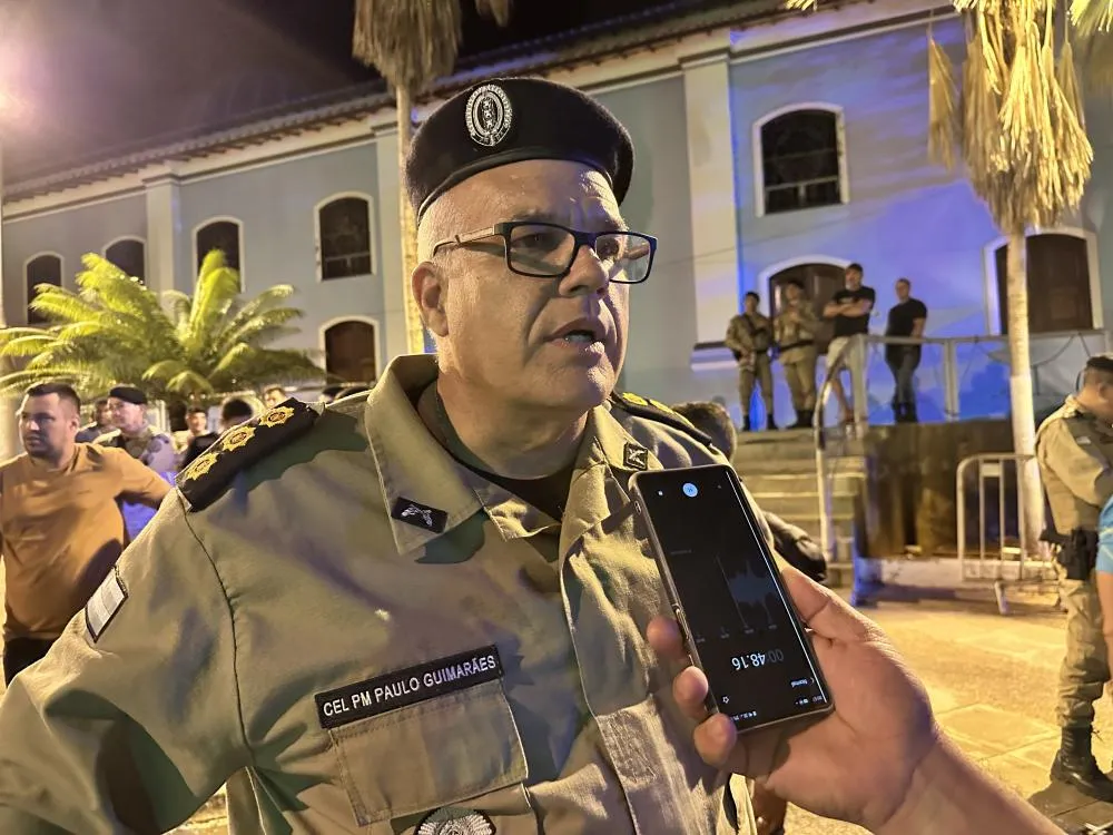 Região Sudoeste se mantém sem ocorrências de assaltos a bancos, afirma comandante da CPRSO, Paulo Guimarães