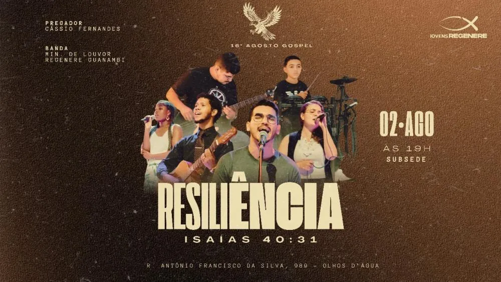 Agosto Gospel completa 16 anos neste sábado com noite de fé, louvor e juventude em Brumado