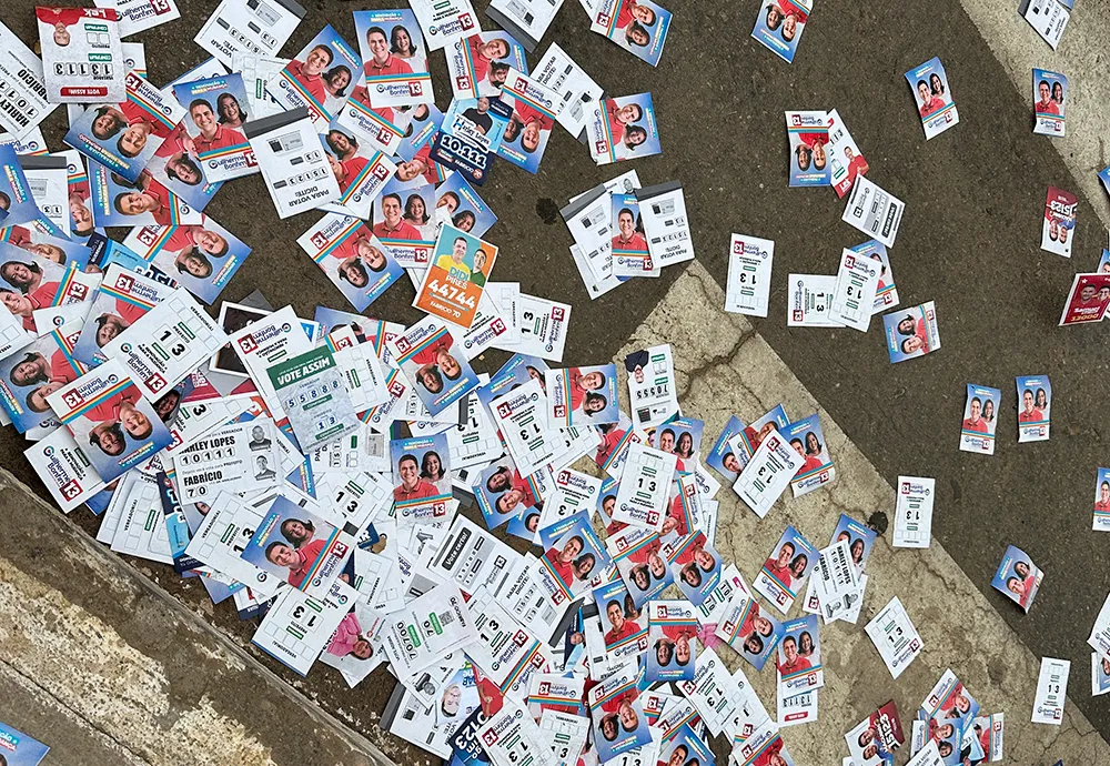 MPE representa contra Fabrício Abrantes e Guilherme Bonfim por derrame de 'Santinhos'