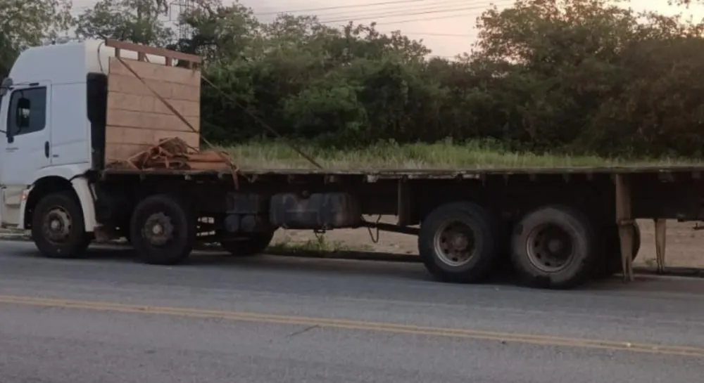 CIPRv apreende caminhão com restrição de circulação em Brumado