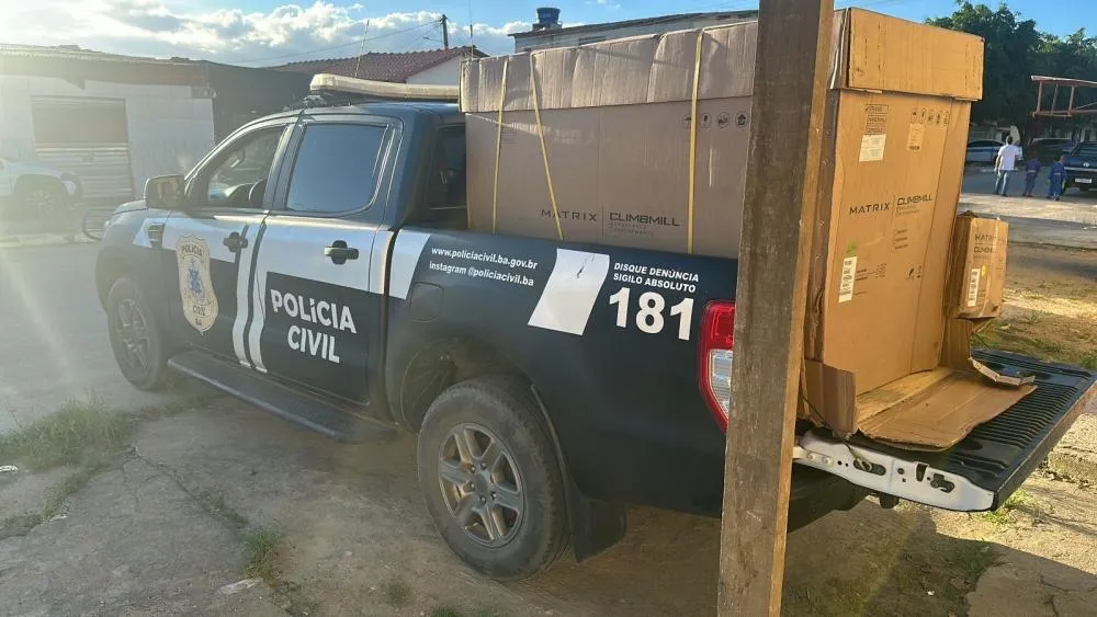 Polícia Civil recupera equipamentos esportivos em Vitória da Conquista