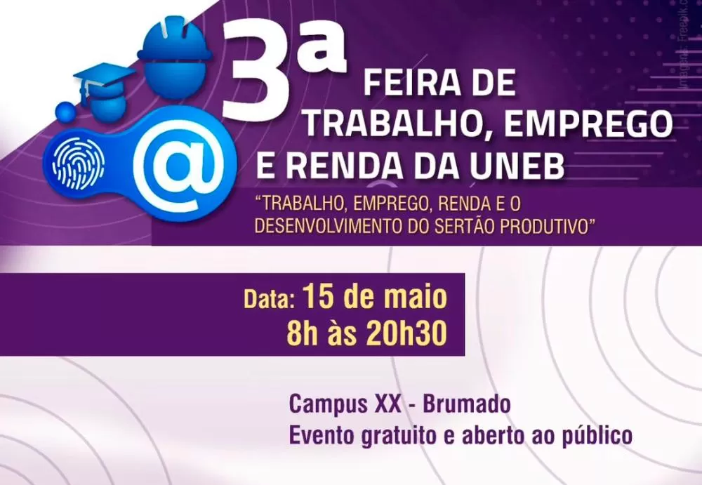 UNEB promove 3ª Feira de Trabalho, Emprego e Renda em Brumado para impulsionar o desenvolvimento do Sertão Produtivo