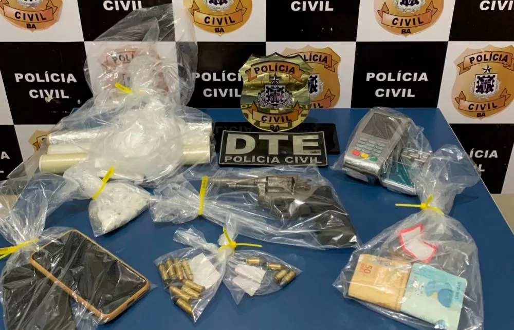 DTE de Conquista prende suspeito de integrar grupo criminoso