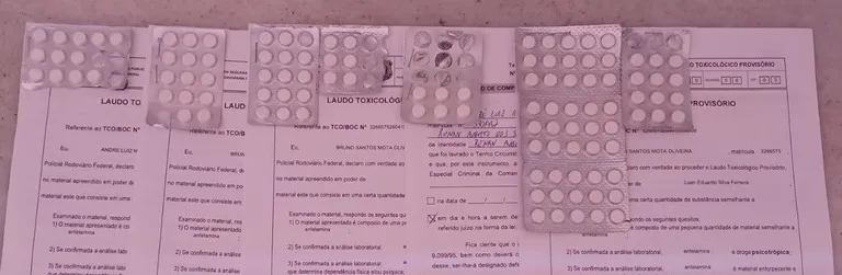 PRF apreende mais de 100 comprimidos de anfetaminas na BR-242, em Itaberaba