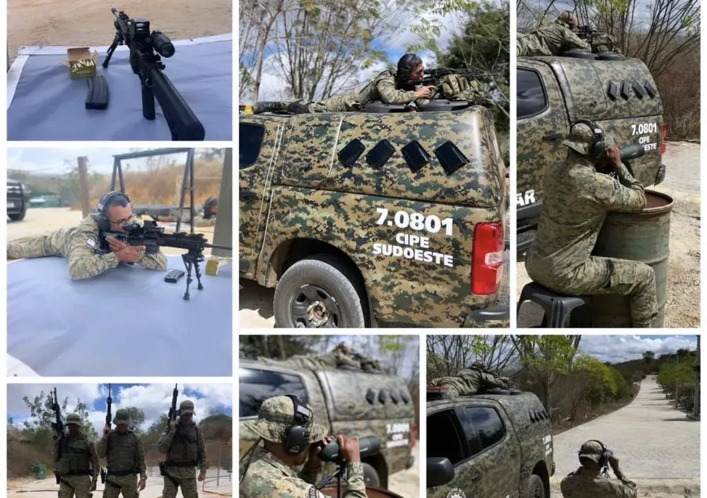 CIPE Sudoeste realiza treinamento de atiradores designados em Vitória da Conquista