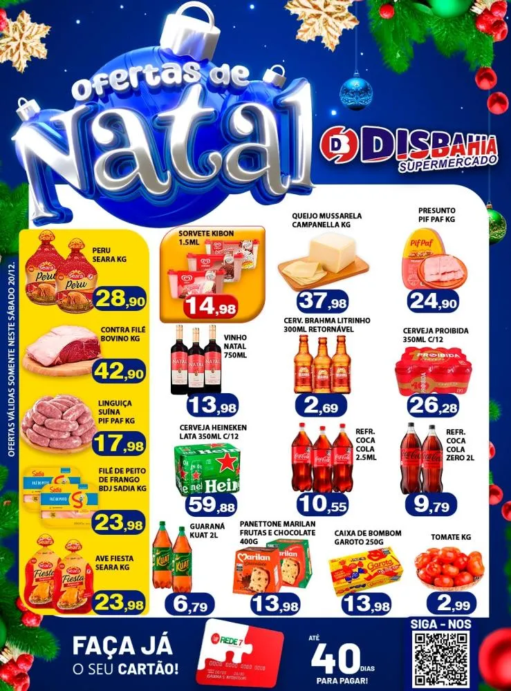 Ofertas de Natal - Disbahia Supermercado 