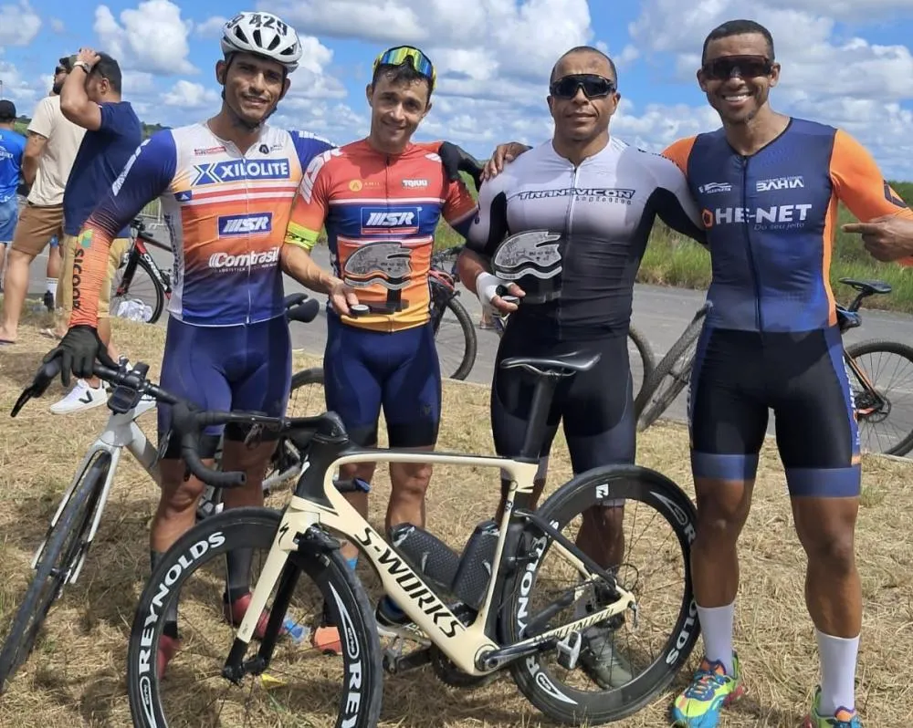 Atletas de Brumado participam da etapa do Baiano de Ciclismo em Santo Antônio de Jesus