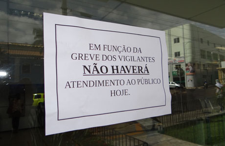 FIM DA GREVE DOS VIGILANTES SERÁ DECIDIDO QUINTA