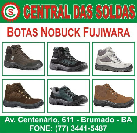 CENTRAL DAS SOLDAS - BOTAS NOBUCK