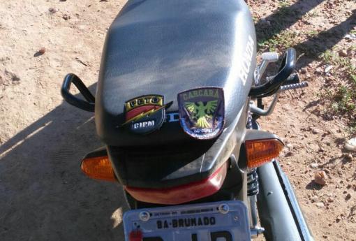 Brumado: polícia recupera moto roubada; bandidos conseguiram fugir