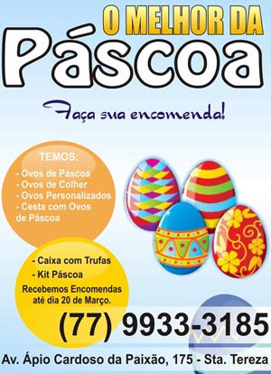 BRUMADO: O MELHOR DA PÁSCOA - OVOS DE CHOCOLATE