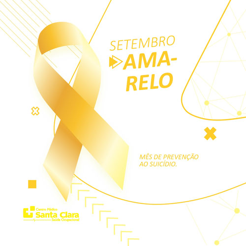  Clínica Santa Clara reforça importância do Setembro Amarelo