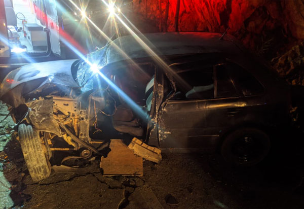 Livramento: veículos se envolvem em colisão na Curva da Horta, trecho da BA 152