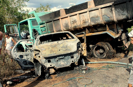 CONDEÚBA: FAMÍLIA MORRE EM ACIDENTE DE CARRO