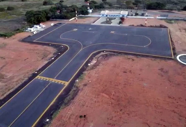 Guanambi: obras de recuperação do aeroporto estão em fase final 