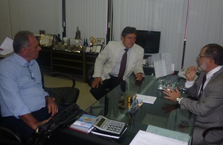 AGUIBERTO VISITA PRESIDENTE DA ASSEMBLÉIA DA BAHIA